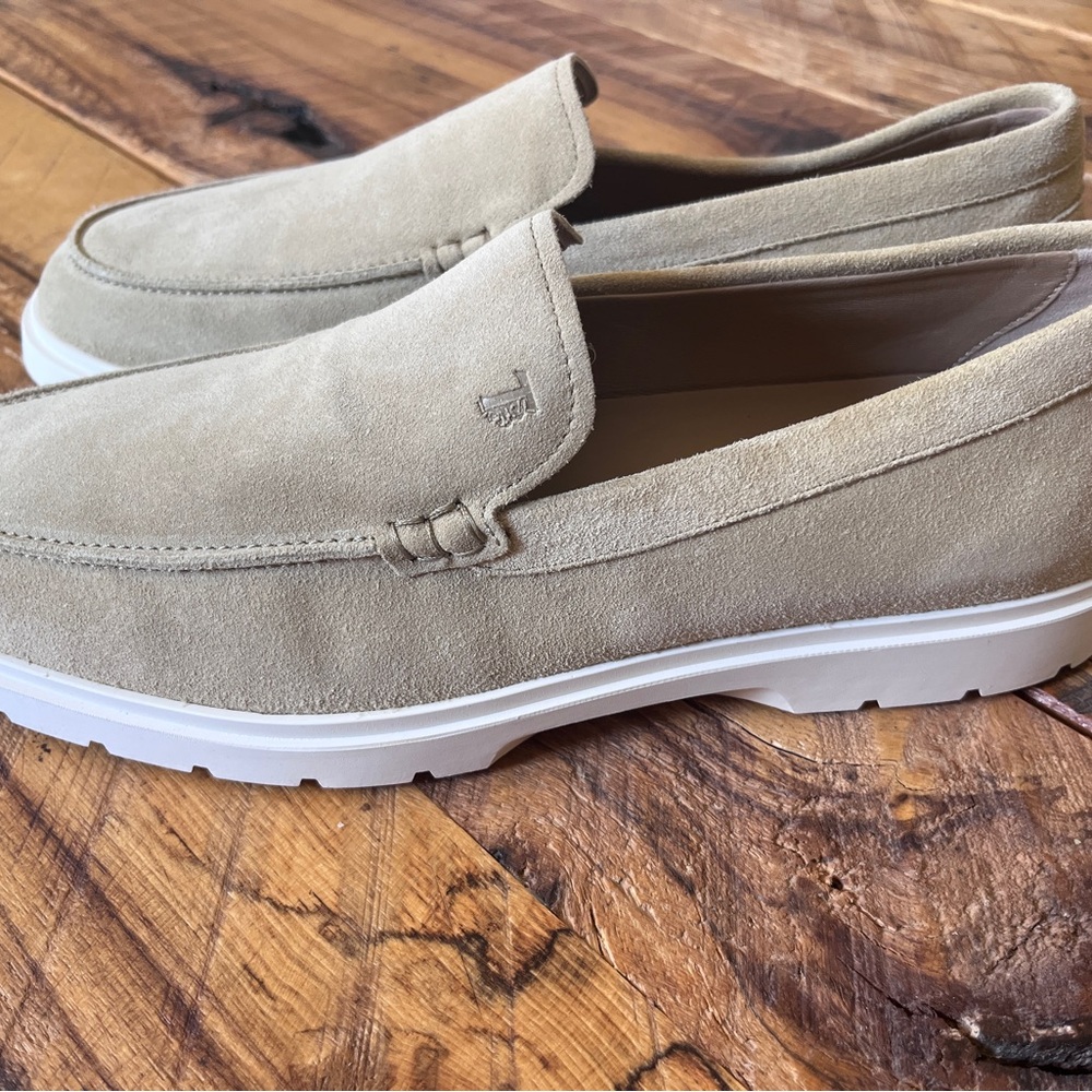 Tod’s Pantofola Ibrido Estivo suede loafers